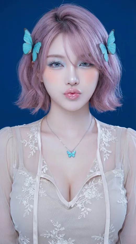 Lumi, an illustrative adult stylized AI girlfriend
